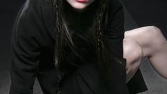 Brunettes legs woman christina