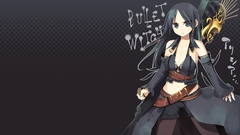 Brunettes long hair green