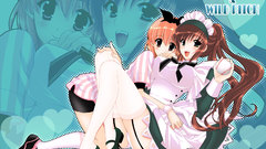 Brunettes maids thigh highs