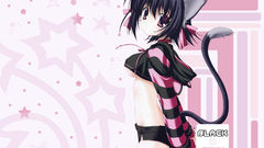 Brunettes nekomimi animal ears