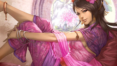 Brunettes pink Artgerm anime