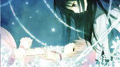 Brunettes pink hair mahou