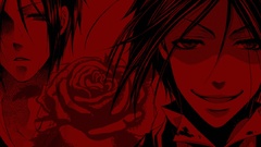 Brunettes red kuroshitsuji sebastian