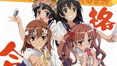 Brunettes school uniforms misaka