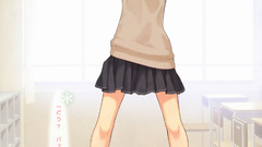 Brunettes school uniforms skirts