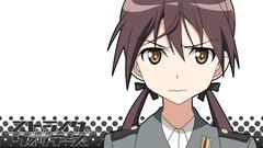 Brunettes strike witches uniforms