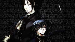 Brunettes suit demons kuroshitsuji