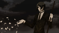 Brunettes suit kuroshitsuji sebastian