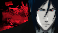 Brunettes suit kuroshitsuji sebastian