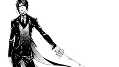 Brunettes suit tie kuroshitsuji