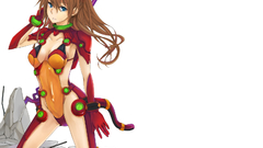 Brunettes tails blue eyes