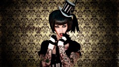 Brunettes tattoos woman cherry