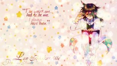 Brunettes text school uniforms