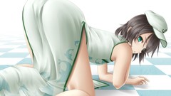 Brunettes touhou dress ass