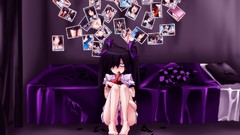 Brunettes touhou panties room