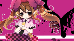 Brunettes touhou twintails himekaidou