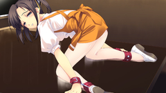 Brunettes uniforms dress bondage