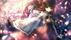 Brunettes video games touhou