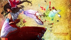 Brunettes video games touhou