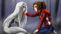 Brunettes witch video games