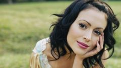 Brunettes woman Actress Alyssa