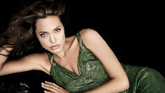 Brunettes woman Actress Angelina