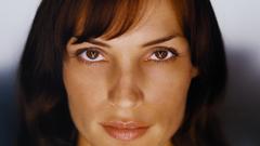 Brunettes woman Actress Famke