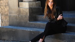 Brunettes woman Actress models