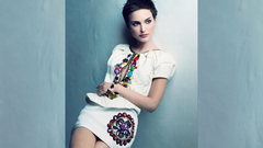 Brunettes woman Actress Natalie