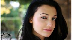 Brunettes woman Aletta Ocean