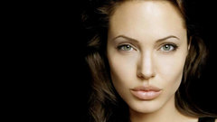 Brunettes woman Angelina Jolie