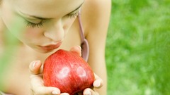 Brunettes woman apples girls