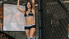 Brunettes woman Army ufc