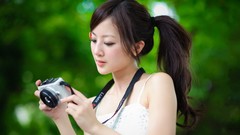 Brunettes woman asians Mikako