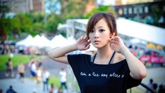 Brunettes woman asians Taiwan