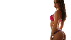 Brunettes woman ass Kari