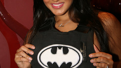 Brunettes woman Batman Sunny