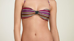 Brunettes woman bikini panties