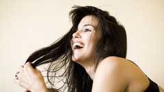 Brunettes woman Candice Cooper