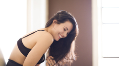 Brunettes woman Candice Cooper