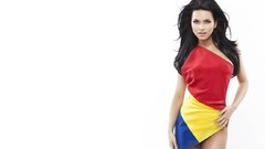 Brunettes woman Celebrity romania