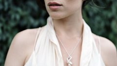 Brunettes woman cleavage hayley