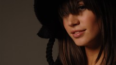 Brunettes woman close-up Italian