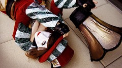 Brunettes woman cosplay borderlands