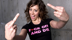 Brunettes woman Die t-shirts