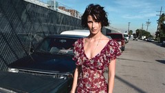 Brunettes woman dress Actress