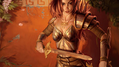 Brunettes woman elves neverwinter