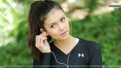 Brunettes woman eyes Actress