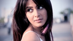 Brunettes woman faces indian