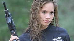 Brunettes woman girls with